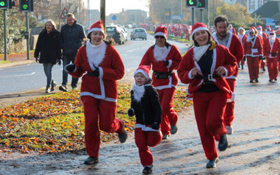 rotary santa fun run